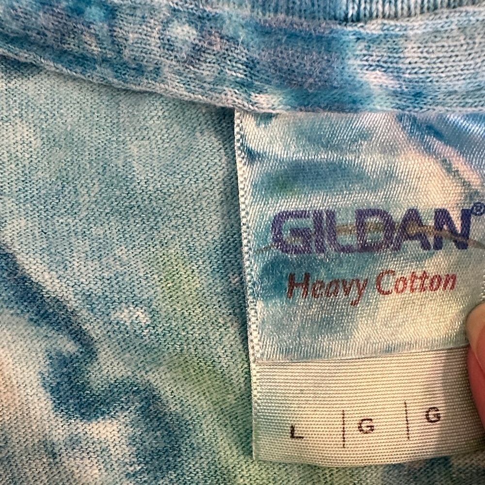 Gildan Large Creamsticks Tie-Dye Madsen Donuts - Picture 2 of 6